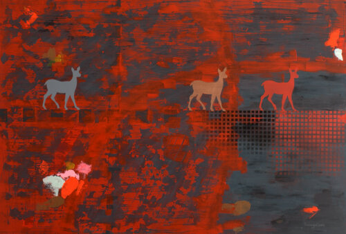 MA BICHE von Arnold Livingstone, Malerei kaufen auf Singulart