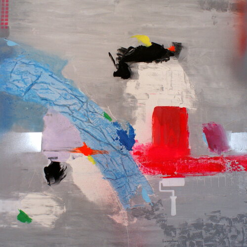 LE PEINTRE von Arnold Livingstone, Malerei kaufen auf Singulart