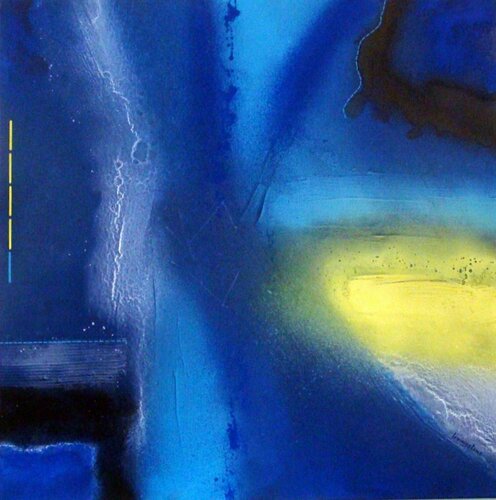 PLANETE BLEUE von Arnold Livingstone, Malerei kaufen auf Singulart