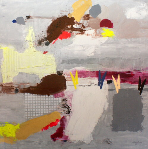 CLEANING par Arnold Livingstone, Peinture en vente sur Singulart