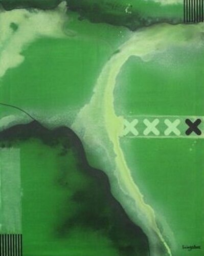 GREEN van Arnold Livingstone, Schilderij te koop op Singulart