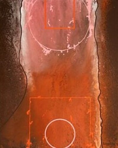 rond et carre von Arnold Livingstone, Malerei kaufen auf Singulart