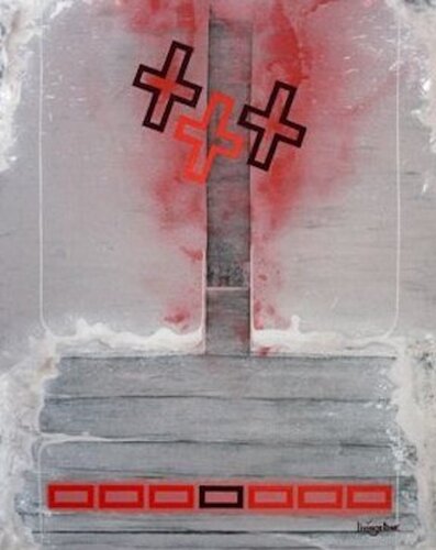 crucifixion von Arnold Livingstone, Malerei kaufen auf Singulart