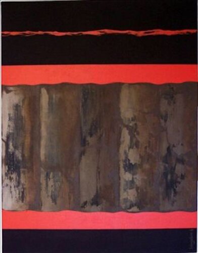 ecorce au fil rouge von Arnold Livingstone, Malerei kaufen auf Singulart