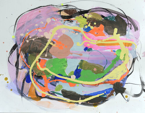 New Beginnings Nr. 25 by Susanne Hendricks, 종이 for Sale on Singulart