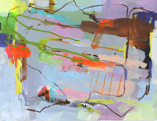 ein wenig türkis by Susanne Hendricks, Work on Paper for Sale on Singulart