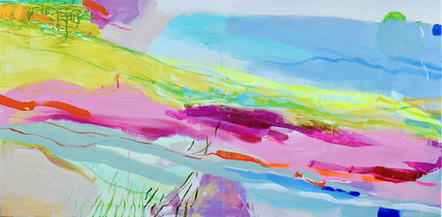 We thought we could touch the Sky van Susanne Hendricks, Schilderij te koop op Singulart