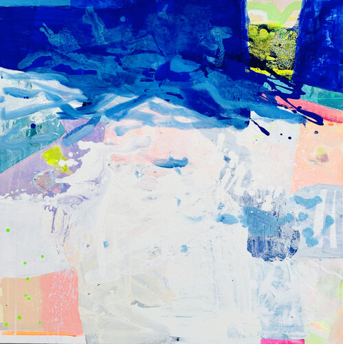 Blue Nr. 1 von Susanne Hendricks, Malerei kaufen auf Singulart
