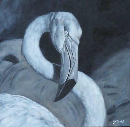 Flamand 1 de Sylvie Ajacques, Pintura a la venta en Singulart