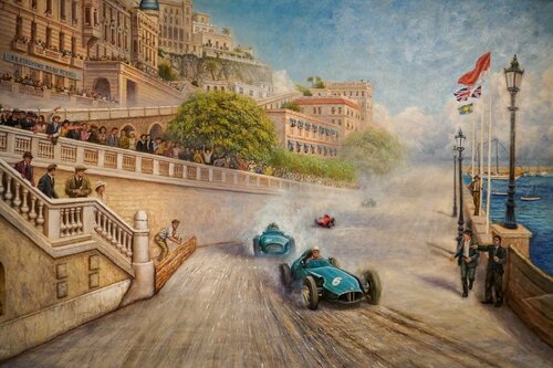 Monaco 1959 von Felipe Barreiro, Malerei kaufen auf Singulart