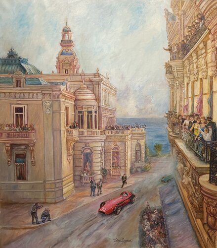 Casino Square 1957 von Felipe Barreiro, Malerei kaufen auf Singulart