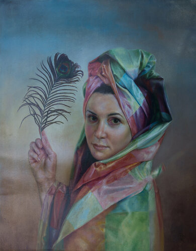 Firebird di Oleg Radvan, Pittura in vendita su Singulart