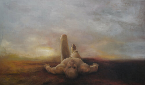 Alone in the Universe 2 by Oleg Radvan, 회화 for Sale on Singulart