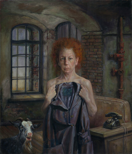 Cover girl by Oleg Radvan, 회화 for Sale on Singulart