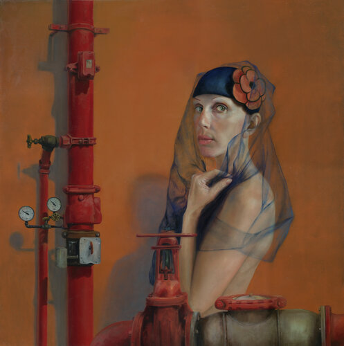 lady plumber von Oleg Radvan, Malerei kaufen auf Singulart