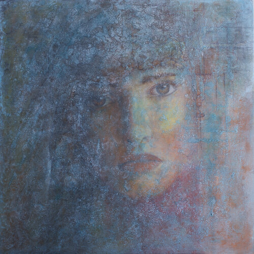 Blue di Oleg Radvan, Pittura in vendita su Singulart
