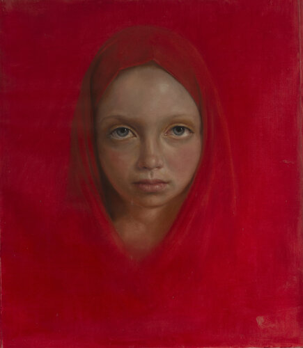 Blue eyes by Oleg Radvan, 회화 for Sale on Singulart