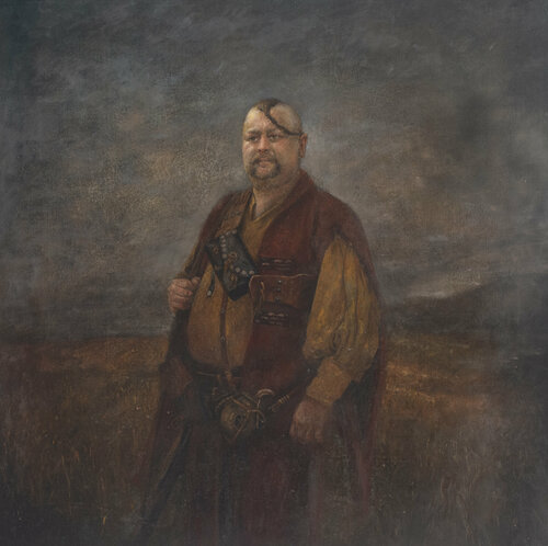 Cossack by Oleg Radvan, 회화 for Sale on Singulart