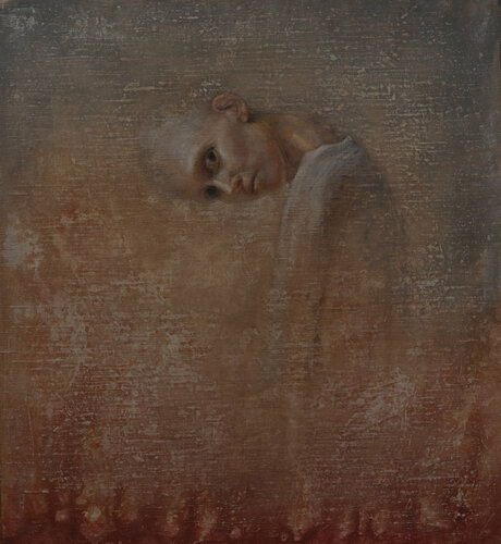 Girl by Oleg Radvan, 회화 for Sale on Singulart