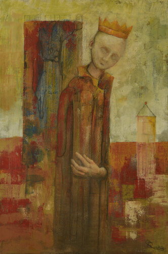 The King van Oleg Radvan, Schilderij te koop op Singulart