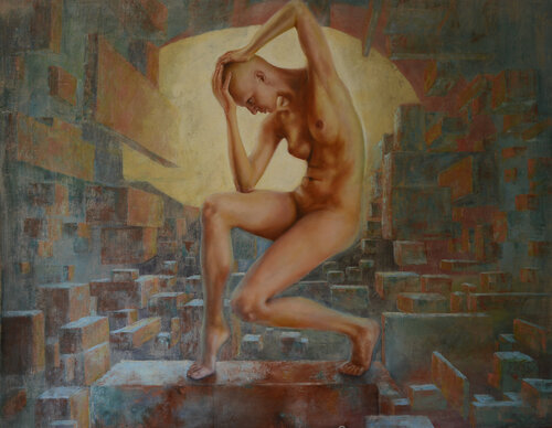 Copper girl Oleg Radvan