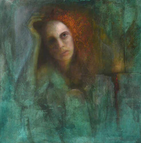 Redhead by Oleg Radvan, 회화 for Sale on Singulart