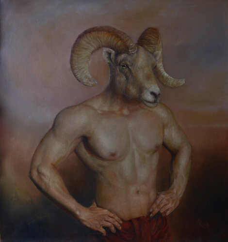 Aries. van Oleg Radvan, Schilderij te koop op Singulart