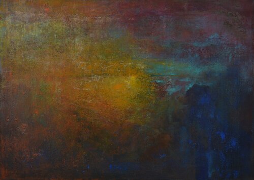 Landscape metamorphosis 2 by Oleg Radvan, 회화 for Sale on Singulart