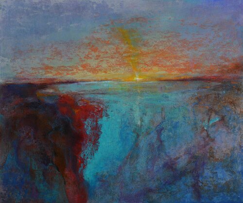 Landscape metamorphosis 6 von Oleg Radvan, Malerei kaufen auf Singulart