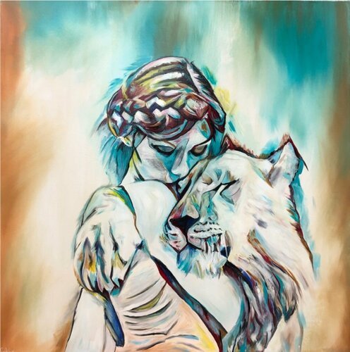 endless love di Sabrina Seck, Pittura in vendita su Singulart