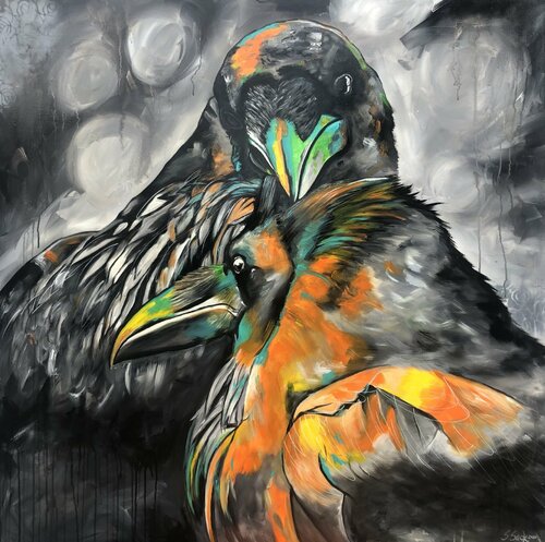 trust van Sabrina Seck, Schilderij te koop op Singulart