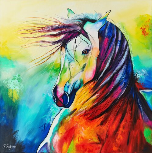 Abigail van Sabrina Seck, Schilderij te koop op Singulart