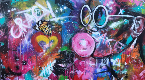 crazy di Sabrina Seck, Pittura in vendita su Singulart
