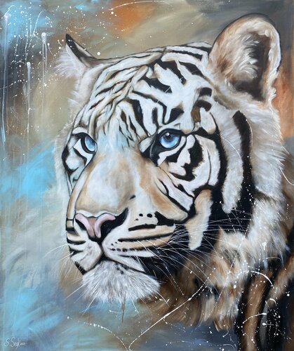 Byakko di Sabrina Seck, Pittura in vendita su Singulart
