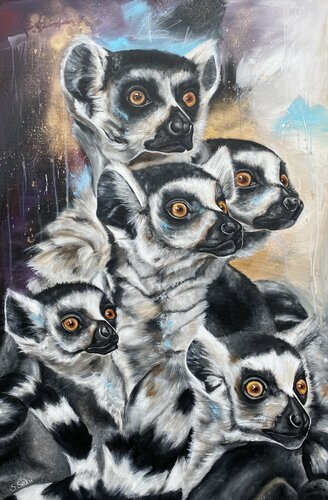 family van Sabrina Seck, Schilderij te koop op Singulart