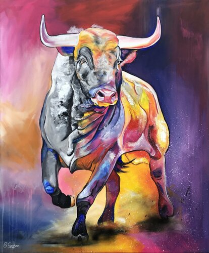 Apis van Sabrina Seck, Schilderij te koop op Singulart