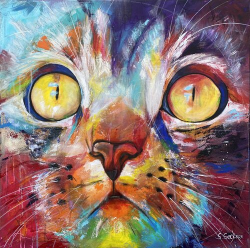 Olaf van Sabrina Seck, Schilderij te koop op Singulart