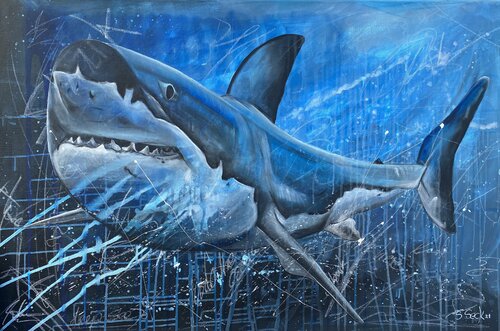 deep sea von Sabrina Seck, Malerei kaufen auf Singulart