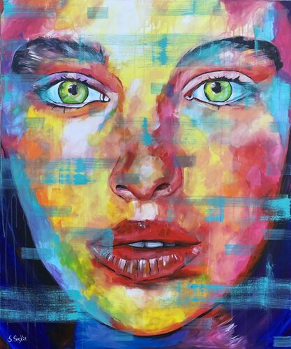 Helena van Sabrina Seck, Schilderij te koop op Singulart