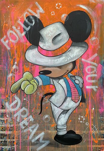 follow your dream di Sabrina Seck, Pittura in vendita su Singulart