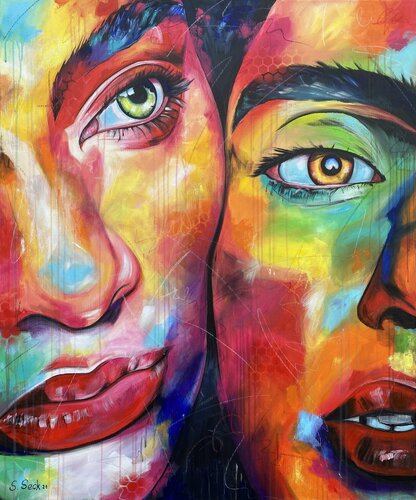 by my side von Sabrina Seck, Malerei kaufen auf Singulart