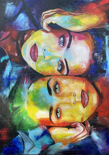 friends von Sabrina Seck, Malerei kaufen auf Singulart