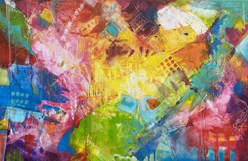 playground von Sabrina Seck, Malerei kaufen auf Singulart