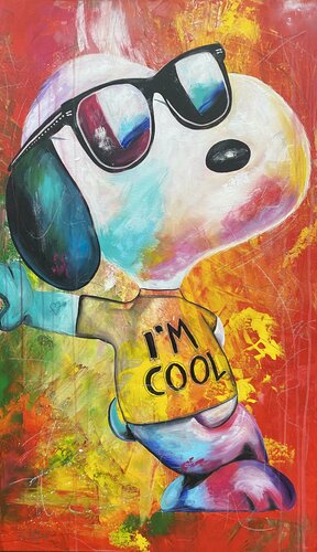 I'm cool van Sabrina Seck, Schilderij te koop op Singulart