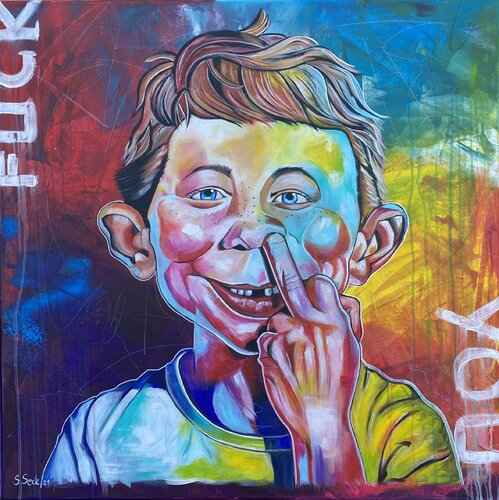 I do it because I can di Sabrina Seck, Pittura in vendita su Singulart