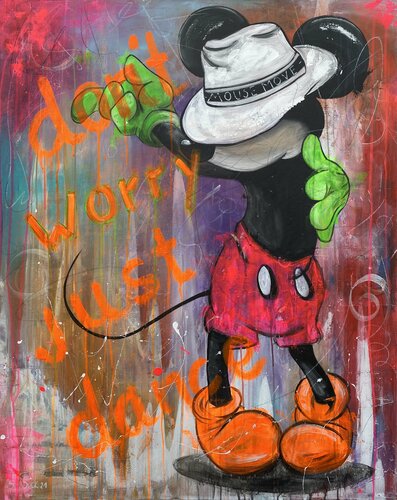don´t worry,  just dance di Sabrina Seck, Pittura in vendita su Singulart