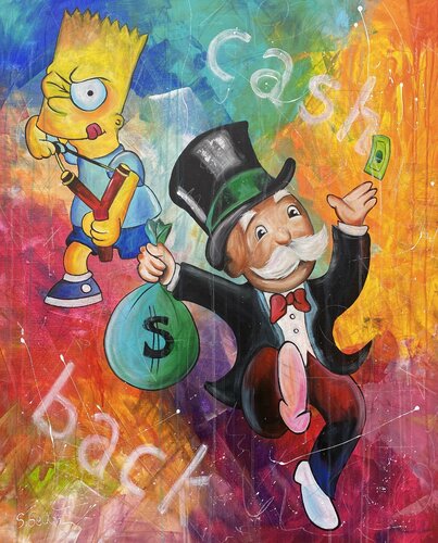 cash back de Sabrina Seck, Pintura a la venta en Singulart