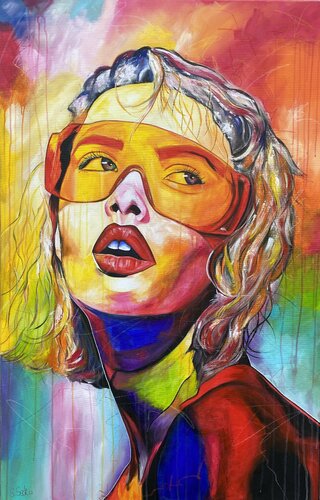 sunny day van Sabrina Seck, Schilderij te koop op Singulart