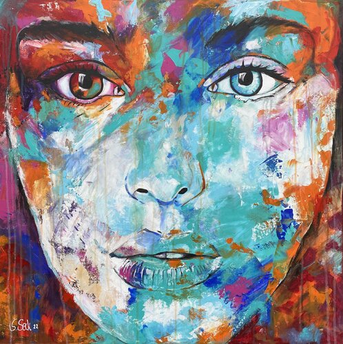 Francis van Sabrina Seck, Schilderij te koop op Singulart