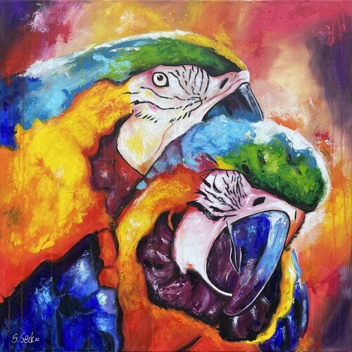 affection by Sabrina Seck, Painting for Sale on Singulart